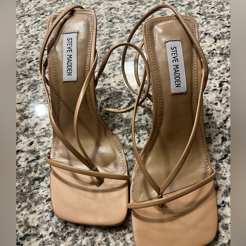 Steve Madden Annie Natural Heels